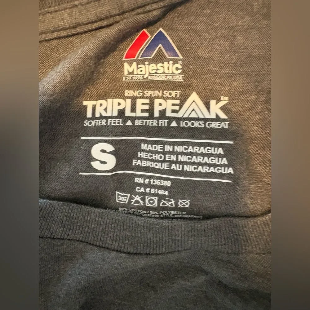 Majestic Dark Gray Houston Champions Tee - Picture 4 of 4